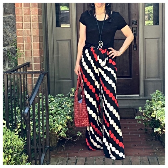 ✨LAST ONE ✨MADE IN ITALY✨Chic wide leg pants - Picture 5 of 8